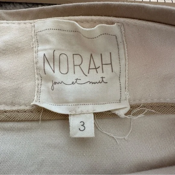 NORAH Brazilian Button Front Skirt Size 3 US 6/8 Slow Fashion - Picture 10 of 13